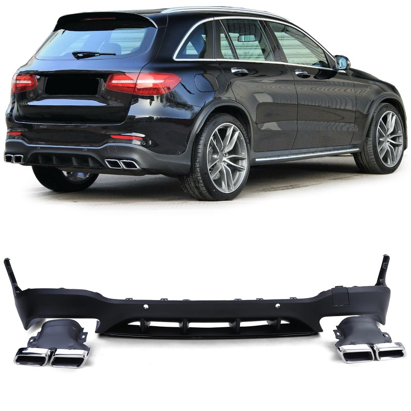 Achterbumper Diffusor Mercedes GLC X253 (2015-..) AMG Design