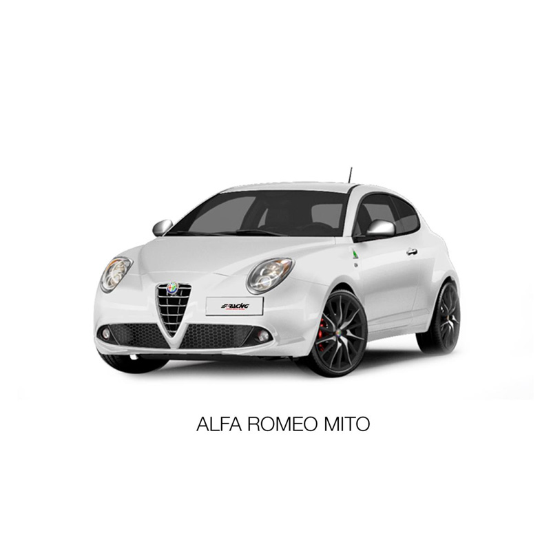 Simoni Racing Aluminium Spoorverbreder Set - 2x16mm(VA) - 2x20mm(AA) (Naaf 58,1mm) inclusief wielbouten -  Alfa Romeo diversen