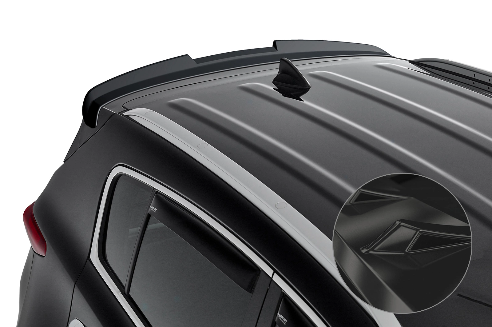 Achterspoiler Kia Sportage QL/QLE Glans Zwart – CSR Automotive