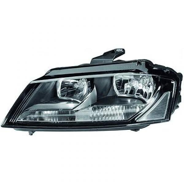 Koplamp links Audi A3 8P 08->> TYC H7+H7
