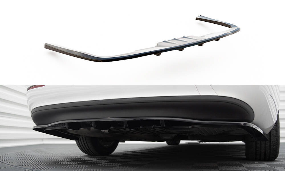 Diffuser Mercedes-Benz E Klasse W213 2016 - 2021 Maxton Glans Zwart