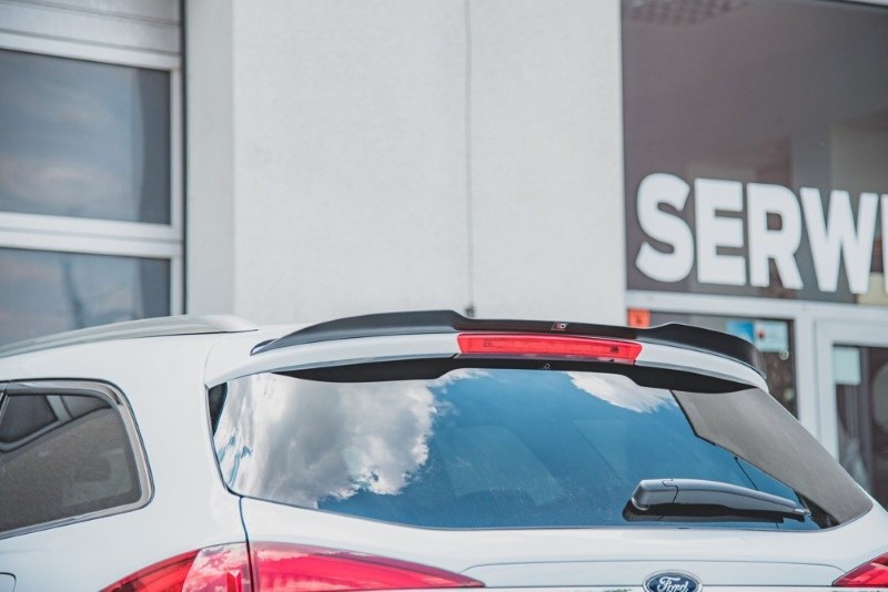 Spoilerkap Ford Mondeo Estate Mk5 Faceliftt Glanzend Zwart Maxton