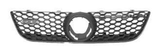 grille, GTI, zwart/rood VW Polo, 2005-2009