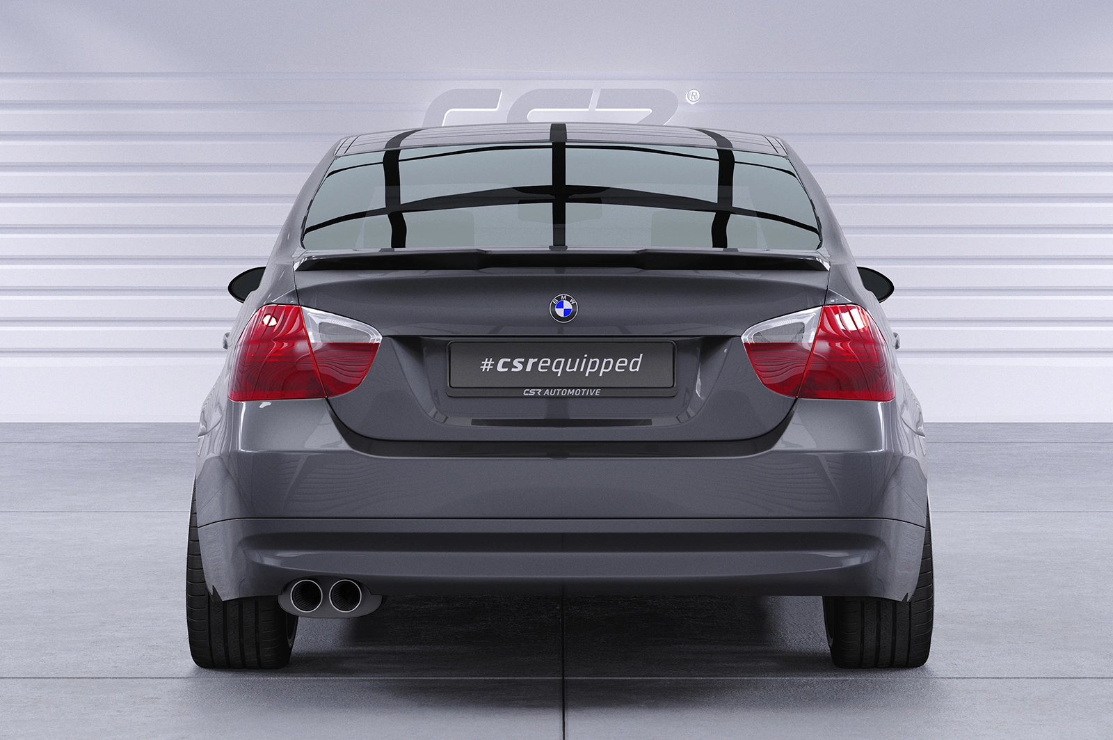 Achterspoiler BMW 3er E90 Glans Zwart – CSR Design (01/2005 – 10/2011)