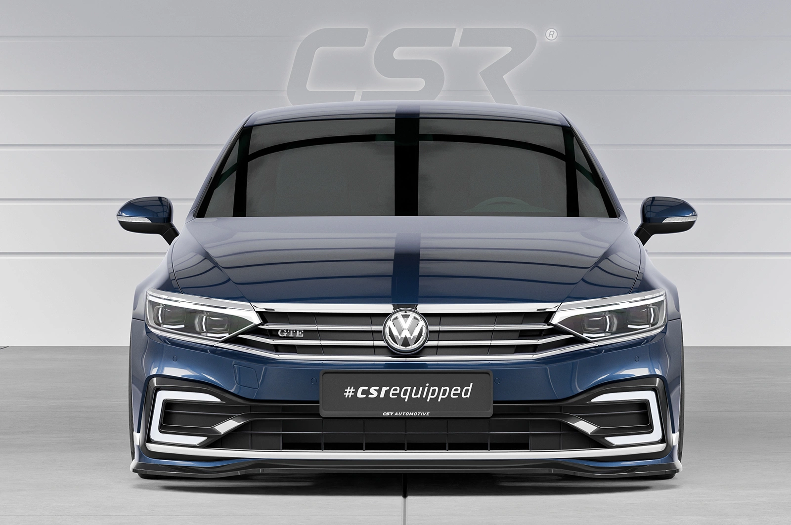 Voorspoiler VW Passat B8 Typ 3G GTE R-Line facelift 7/2019-2024