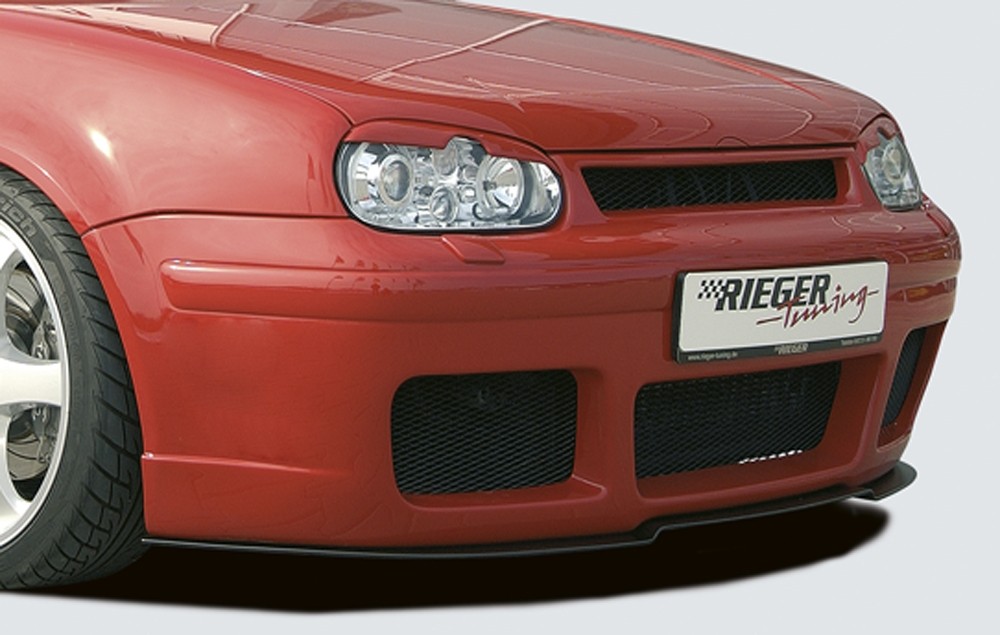 Voorbumper RS-4-Look met uitsparingen spi VW Golf IV Rieger