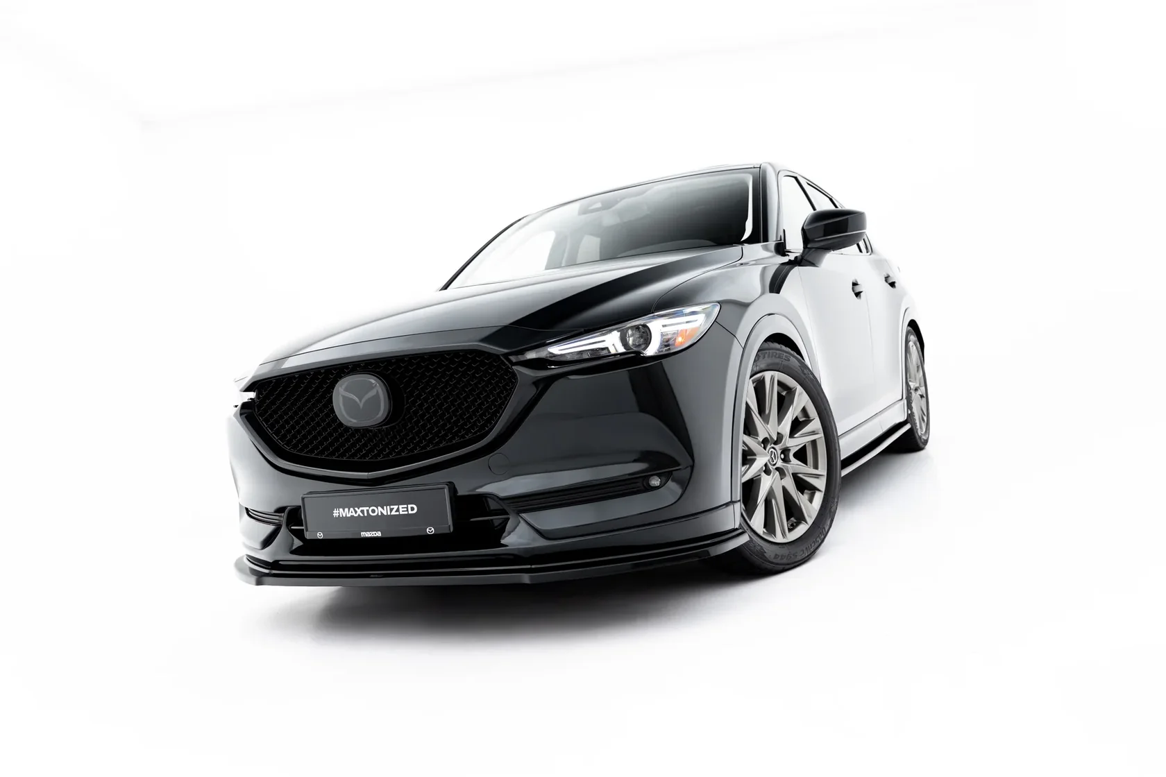 Voorspoiler Mazda CX-5 Mk2 Glans Zwart