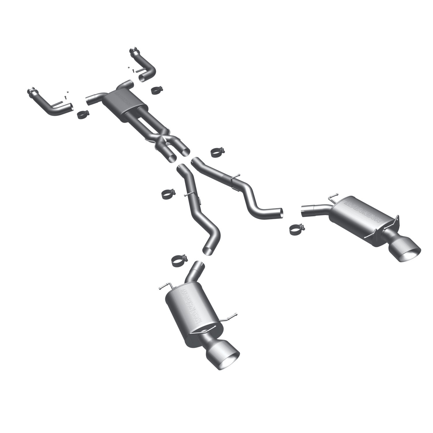 BMW Cat-Back 04-08 BMW 645/650 Magnaflow Cat-Back