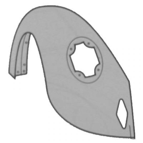 SCHERM links ACHTER KEVER 75-78 SHOCK ABSORBER