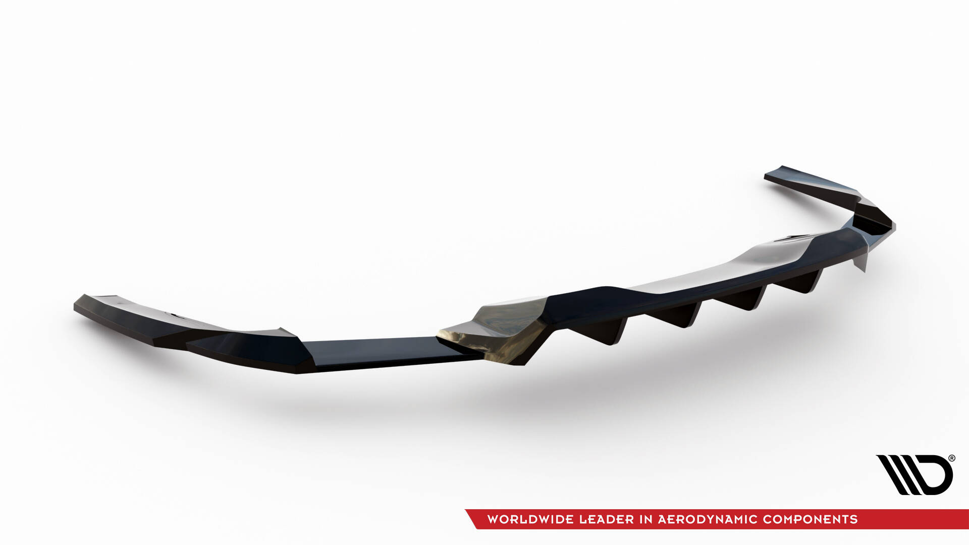 Achter Diffuser Ford Mustang GT MK7 Maxton Glanzend zwart