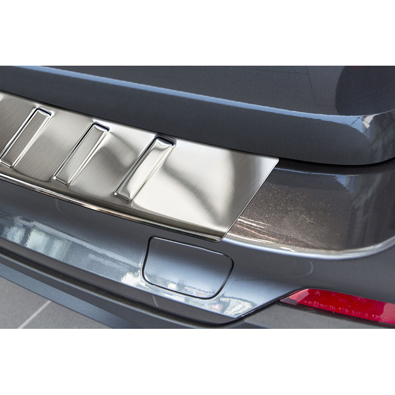 RVS Achterbumperprotector  BMW X5 F15 2013-2018 'Ribs' excl. M