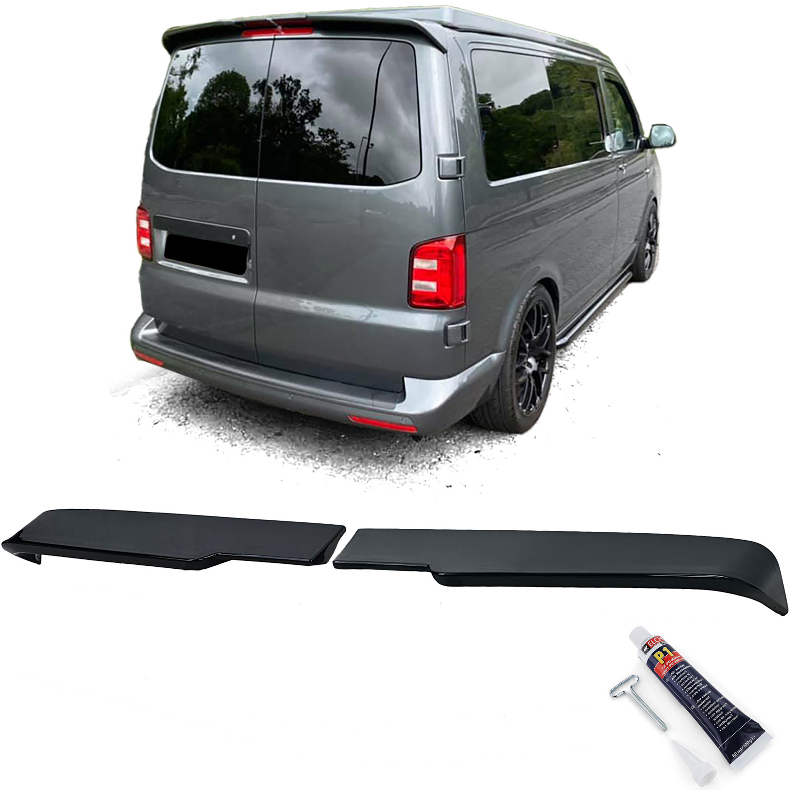 Achterspoiler VW T5 Bus XLine