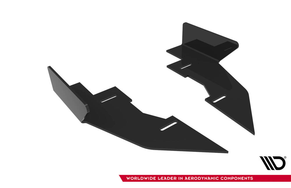 Achterzij Flaps Audi A5 F5 Facelift Maxton Glanzend zwart