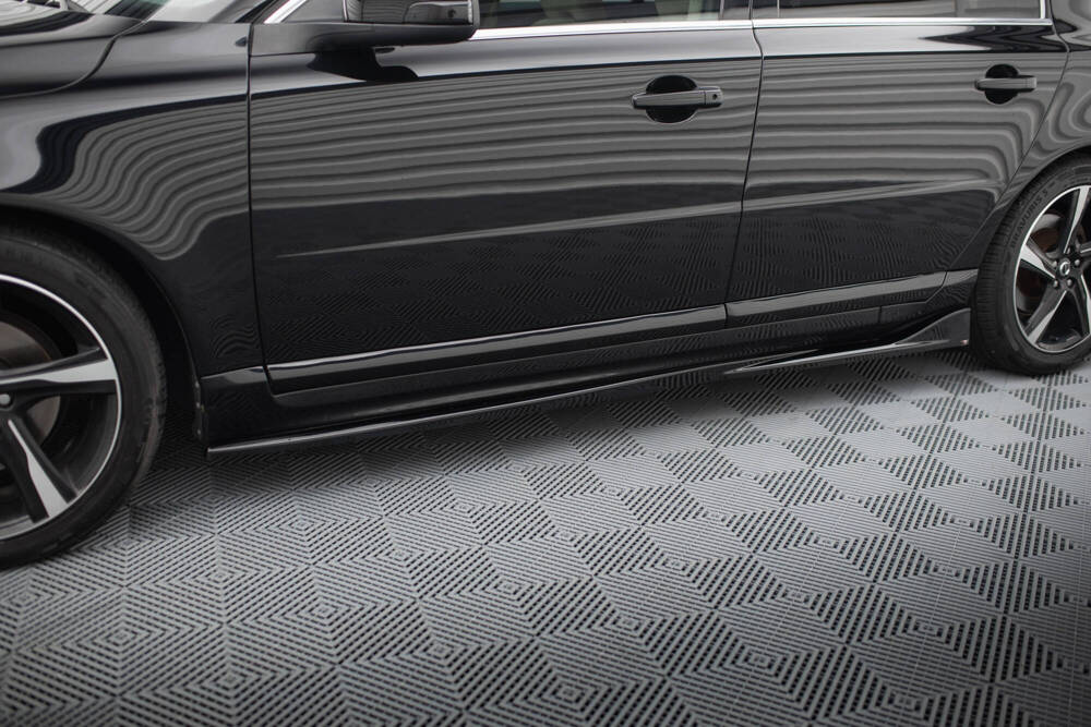 Zijskirts Volvo S80 Maxton Glans Zwart
