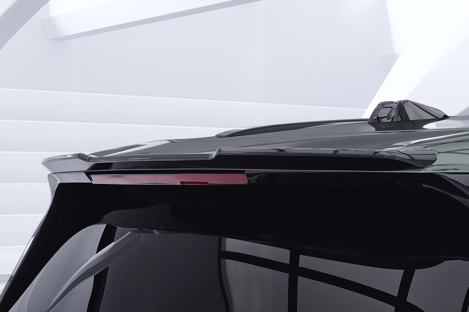 Achterspoiler Mini Countryman III (U25) glans zwart