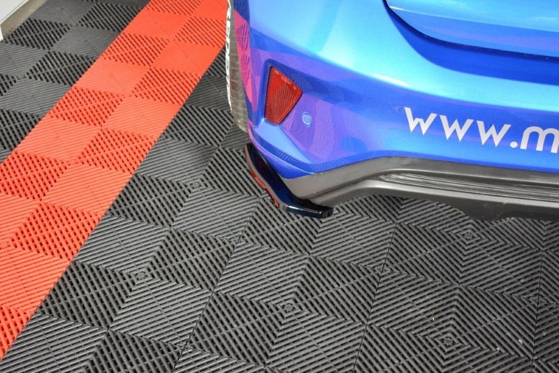 Achterzij Spoilers Ford Focus ST-Line V.1 Glanzend Zwart
