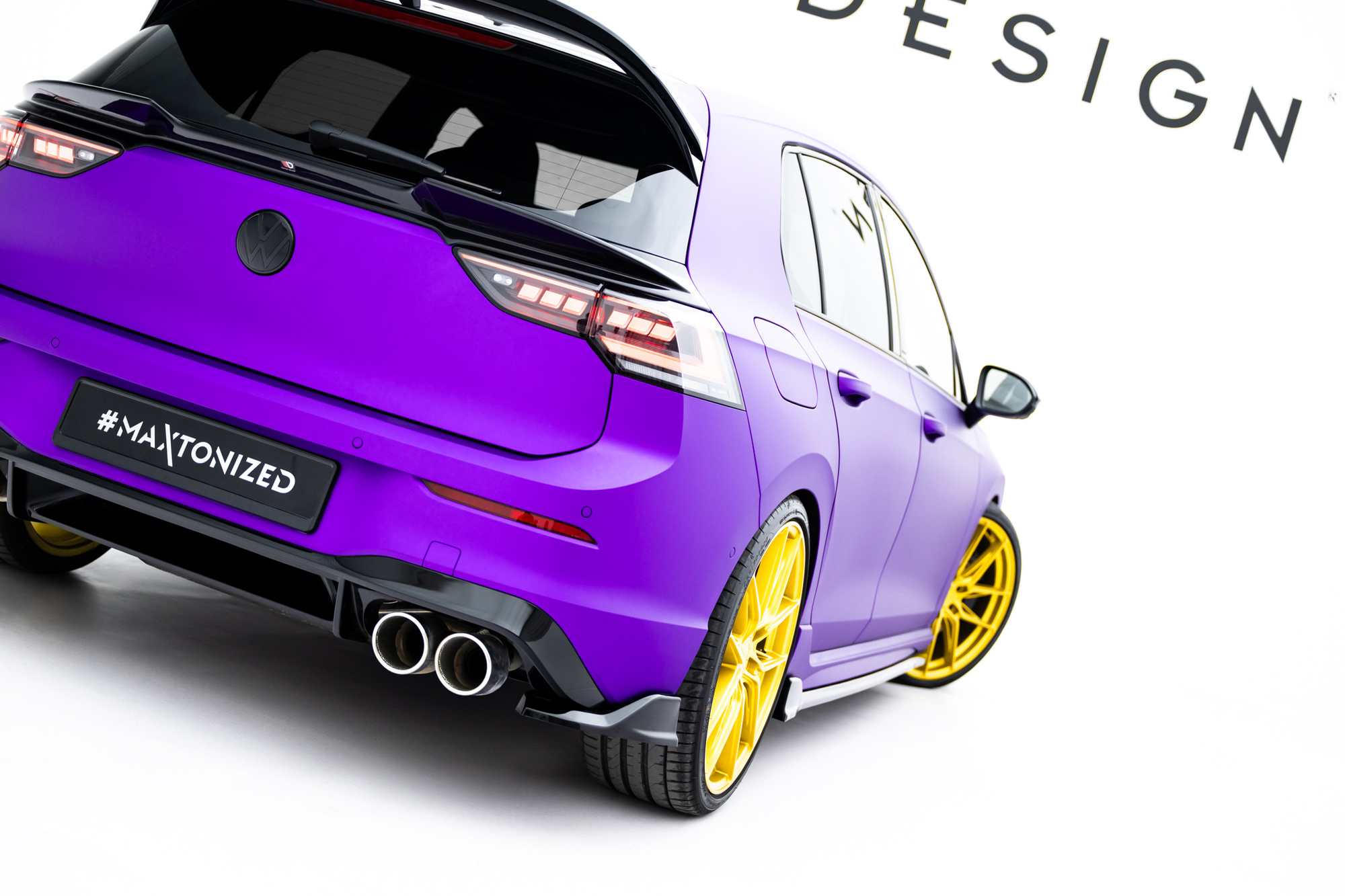 Bodykit V.1 Volkswagen Golf R Mk8 Facelift Maxton