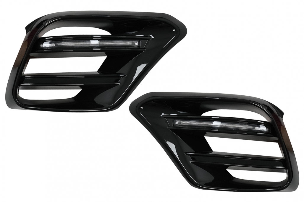 Bodykit Mercedes S Klasse W223 AMG Pakket Glans Zwart