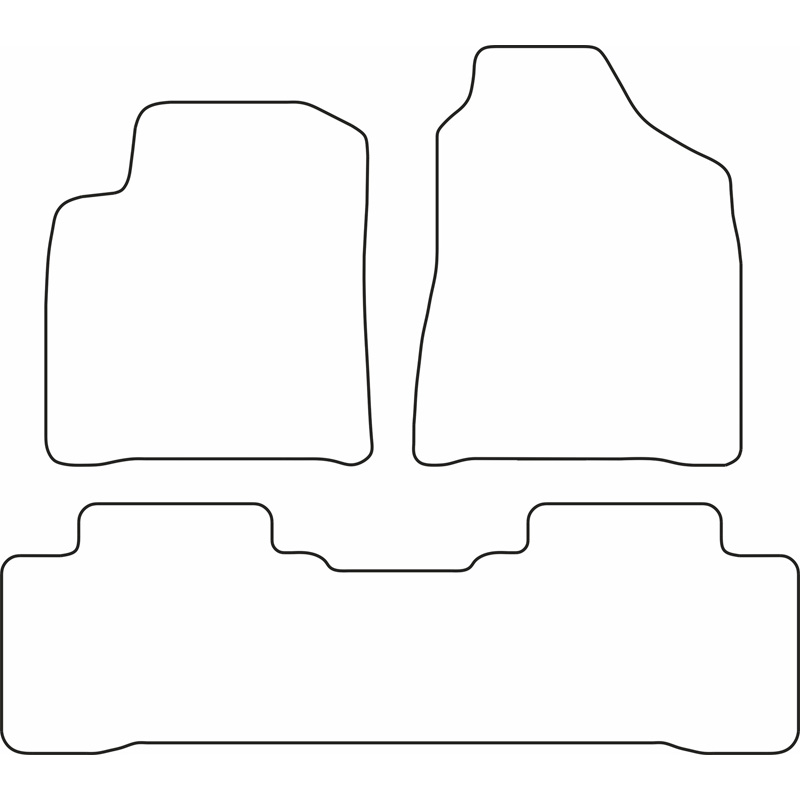 Automatten  Ssang Yong Korando 2010-2019