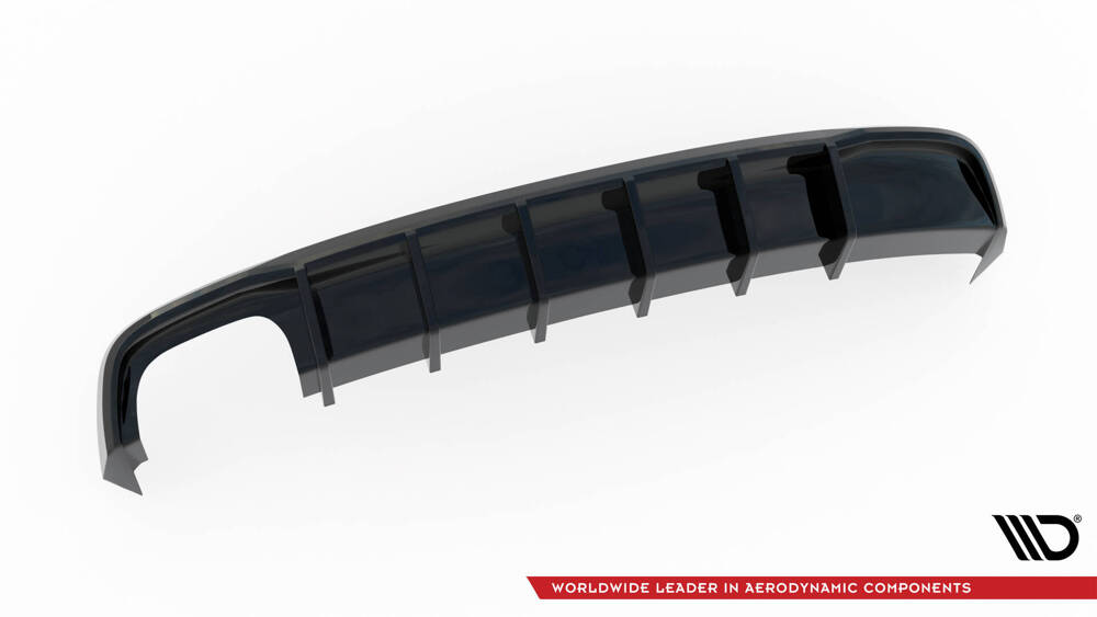 Achter Diffuser Audi A5 S-line Coupe / Sportback 8t Facelift (Single Side Dual Exhaust Version)