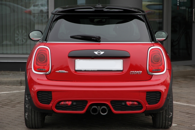 RVS Achterbumperprotector 'Deluxe' Mini One/Cooper F56 3-deurs 3