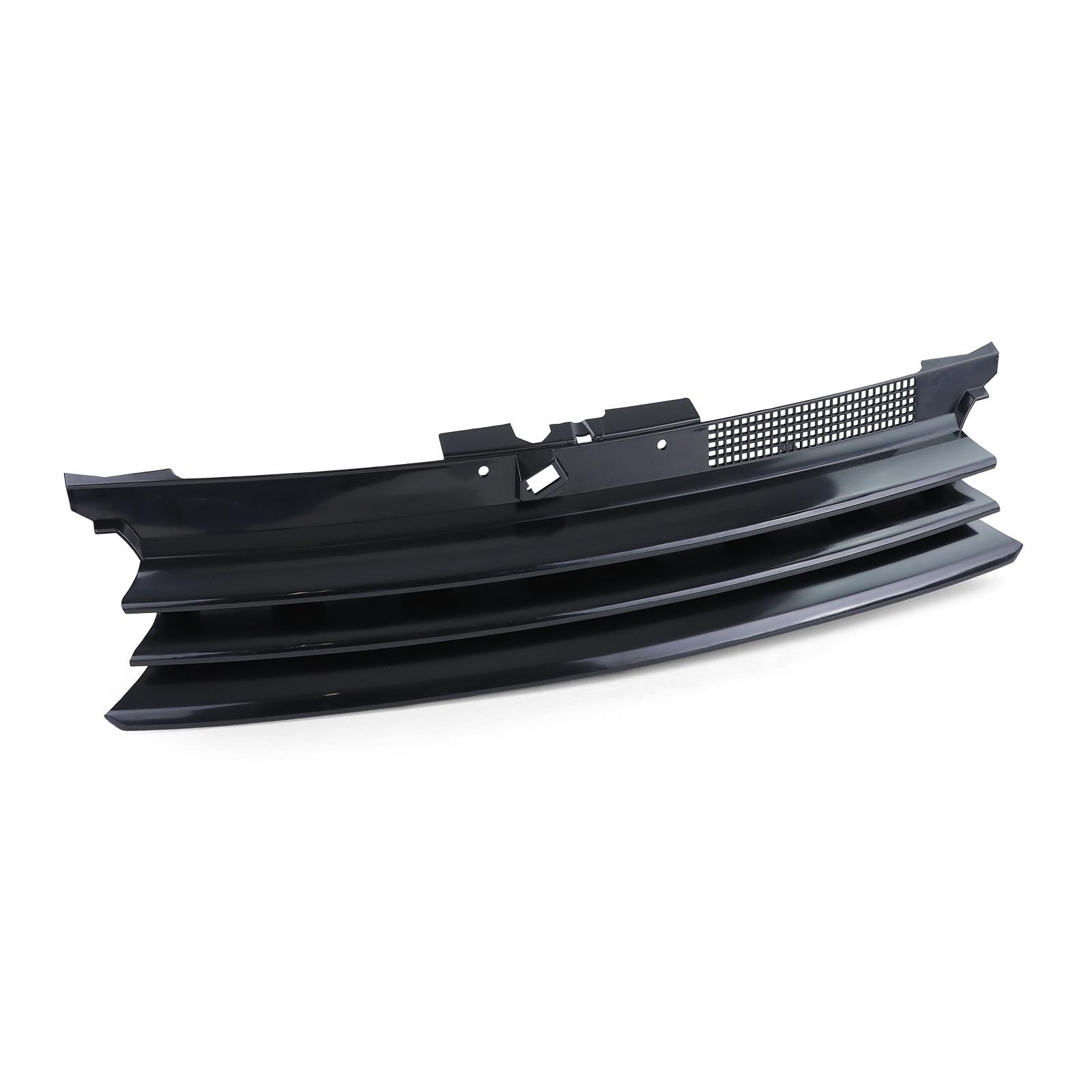 Grill zonder Embleem VW Golf IV met onderrand zwart