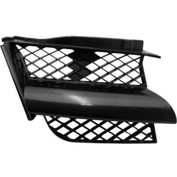 FRONT Grill links OUTLANDER 03-04 ZWART