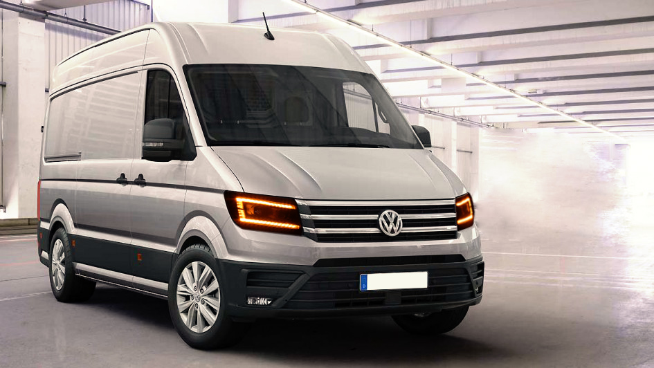 Headlights VW Crafter II 2017-... Full LED DRL Dynamic