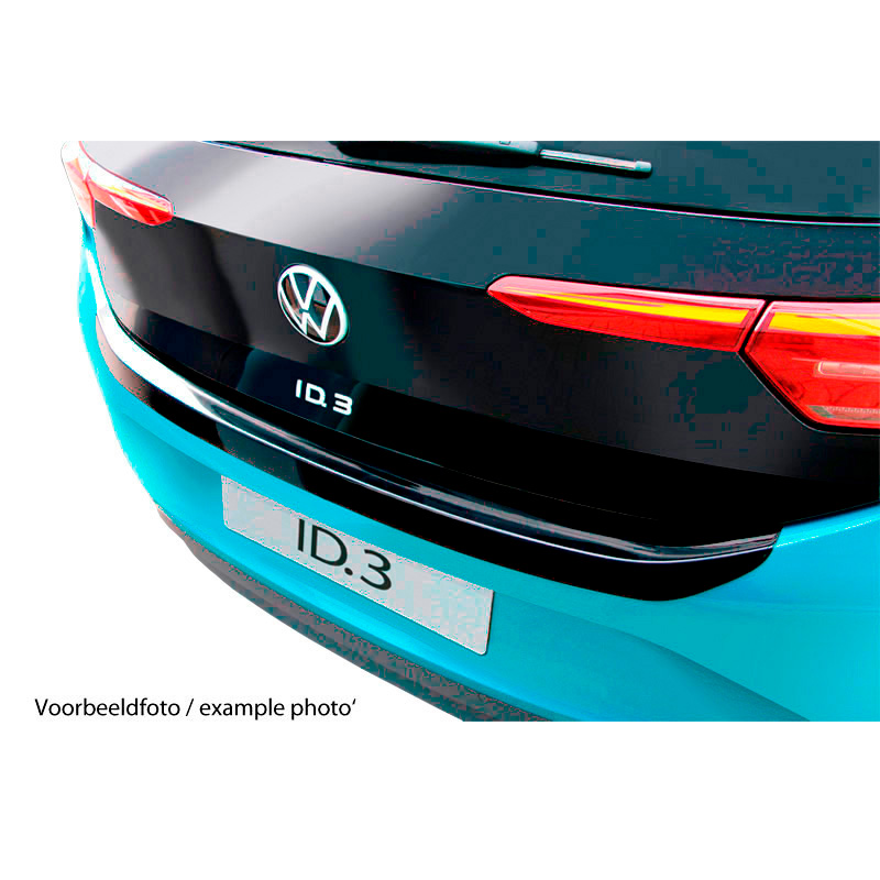 ABS Achterbumper beschermlijst  MG 3 Facelift 2018-2023 Glanzend zwart