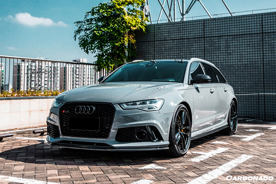 Audi RS6 Avant MN Style Carbon Fiber Voorspoiler 2013-2018