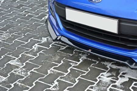 Voorspoiler Subaru BRZ Maxton Design glans zwart V.2