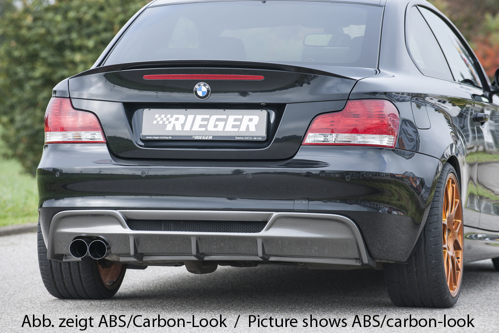 Rieger Rear skirt BMW 1 serie