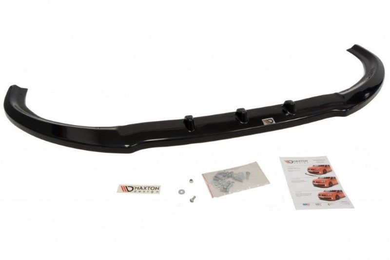 Voorspoiler Ford Transit MK8 Glanzend Zwart