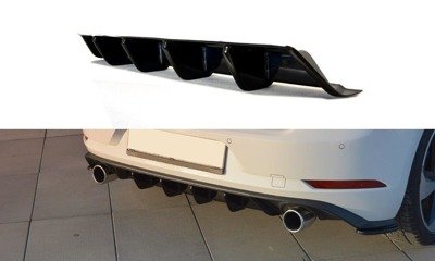 Diffuser VW Golf 7.5 GTI Facelift Glans Zwart