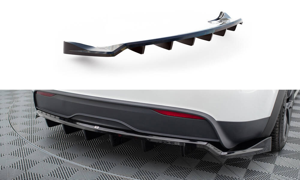 Diffusor Tesla Model X FL Gloss-Black