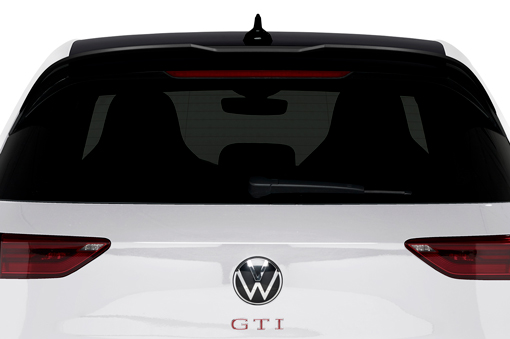 Spoiler passend voor Volkswagen Golf 8 R GTI Clubsport CSR Glans Zwart