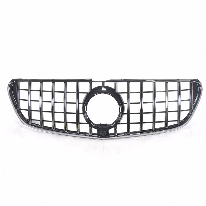 Grill Mercedes V-Class W447 (2014-..) GT Look Zwart/Chroom