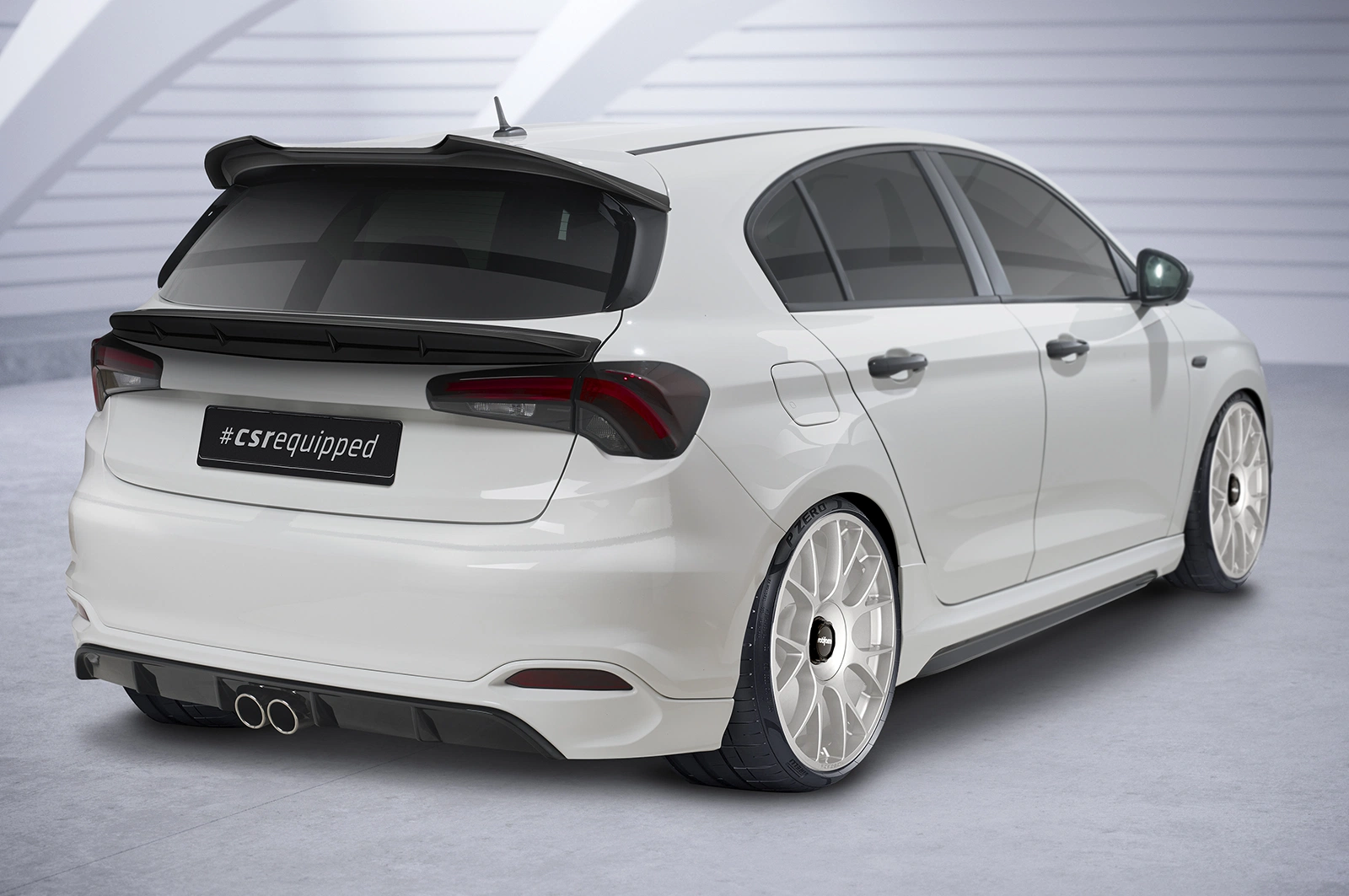 Achterspoiler Fiat Tipo (Typ 356) Glans Zwart – CSR Design (2015-)