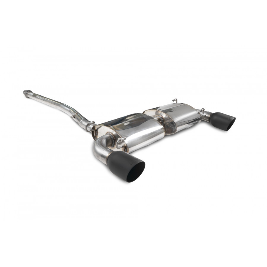 Subaru BRZ ZD8 Non-resonated cat-back system Scorpion
