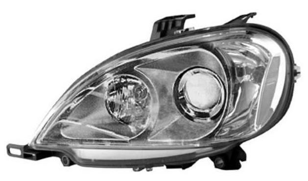koplamp, Hella, H7+H7, elektr verstelb, links,-09/2001 Mercedes