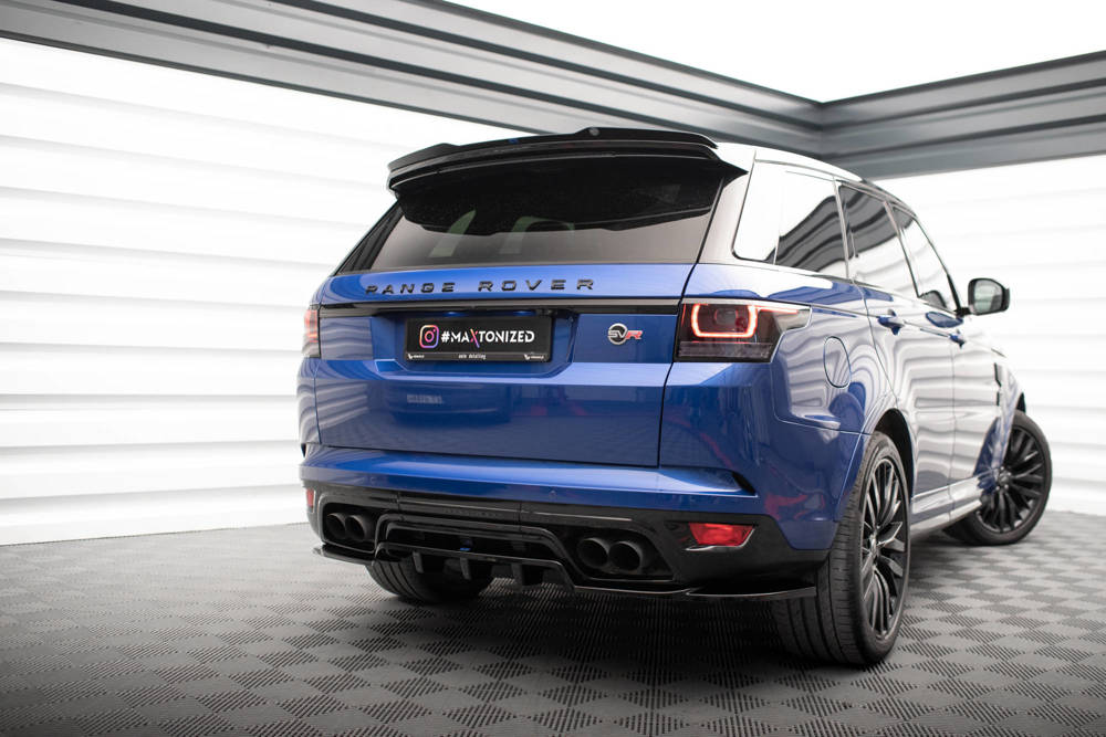 Diffuser Land Rover Range Rover Sport SVR 2015 - 2018 Maxton Glans Zwart