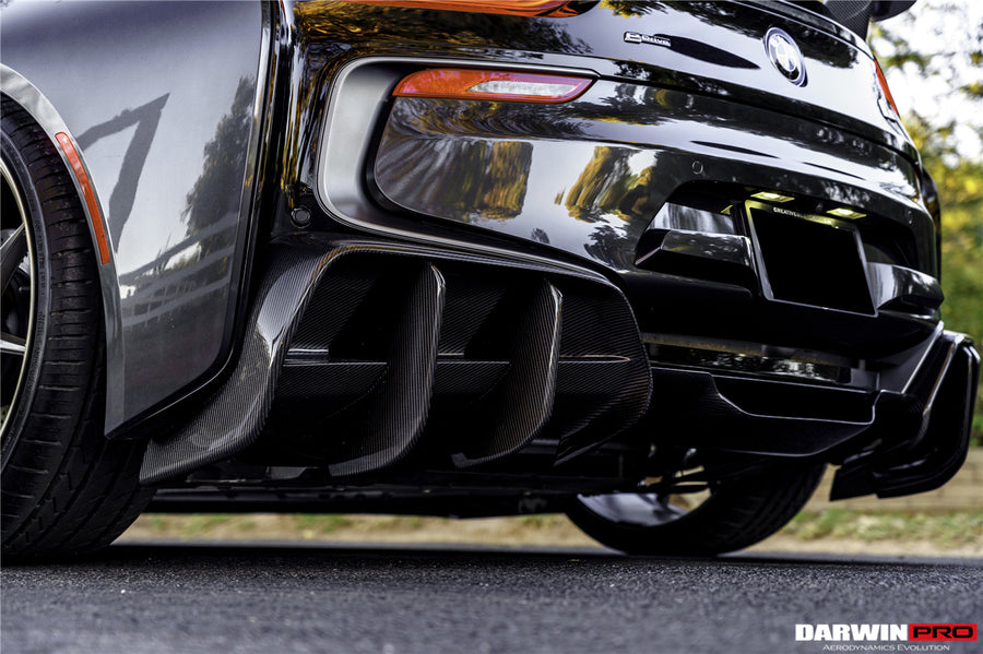BMW i8 BZK Carbon Fiber Diffuser﻿ 2014-2018