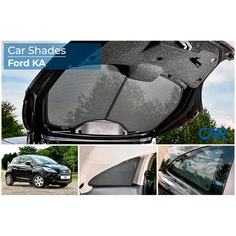 Privacy Shades Ford Ka 3 deurs 2008-