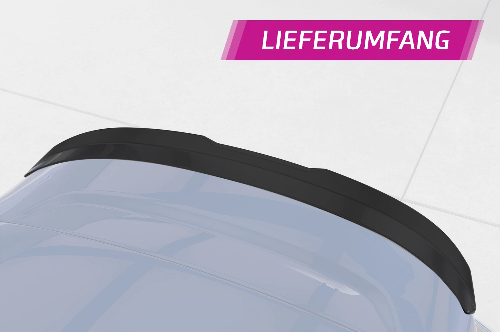 Achterspoiler Fiat 500 Abarth 595 glans zwart – CSR Automotive (08/2012–)