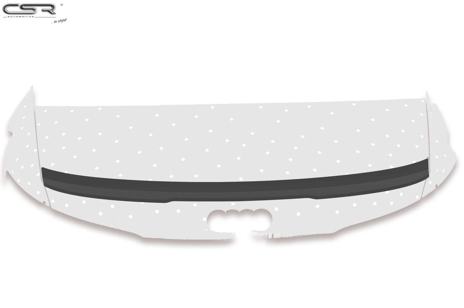 Achterspoiler Audi A5 F5 Cabrio Glans Zwart – CSR Automotive – vanaf 2016