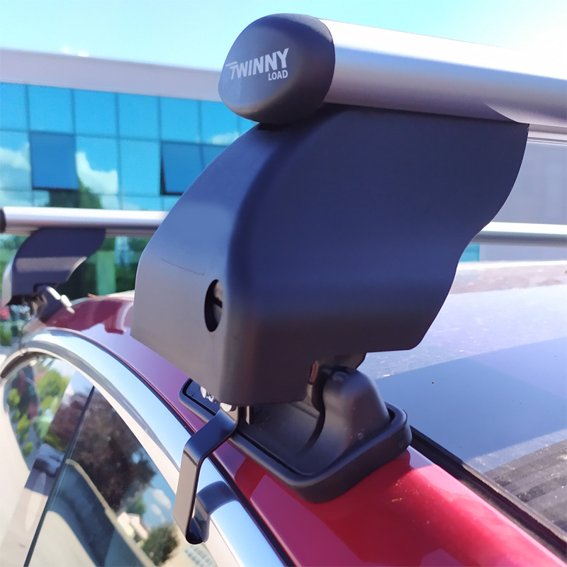 Dakdragerset Twinny Load Aluminium Fly Bar  Tesla Model 3