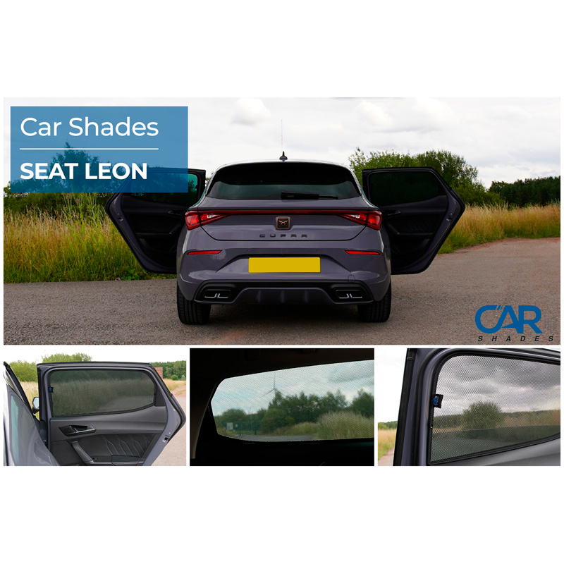 Set Car Shades (achterportieren)  Seat Leon IV HB 5-deurs 2020- (2-delig)