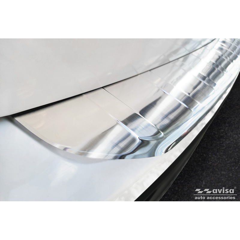 RVS Achterbumperprotector  Mercedes GLB (X247) incl. AMG 2019- 'Ribs'