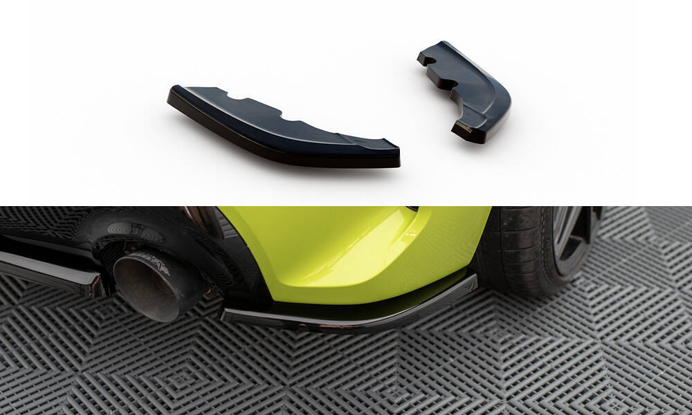 Zijdiffuser V.7 BMW 1 Serie M Pakket / M135i F40 Maxton Glans Zwart