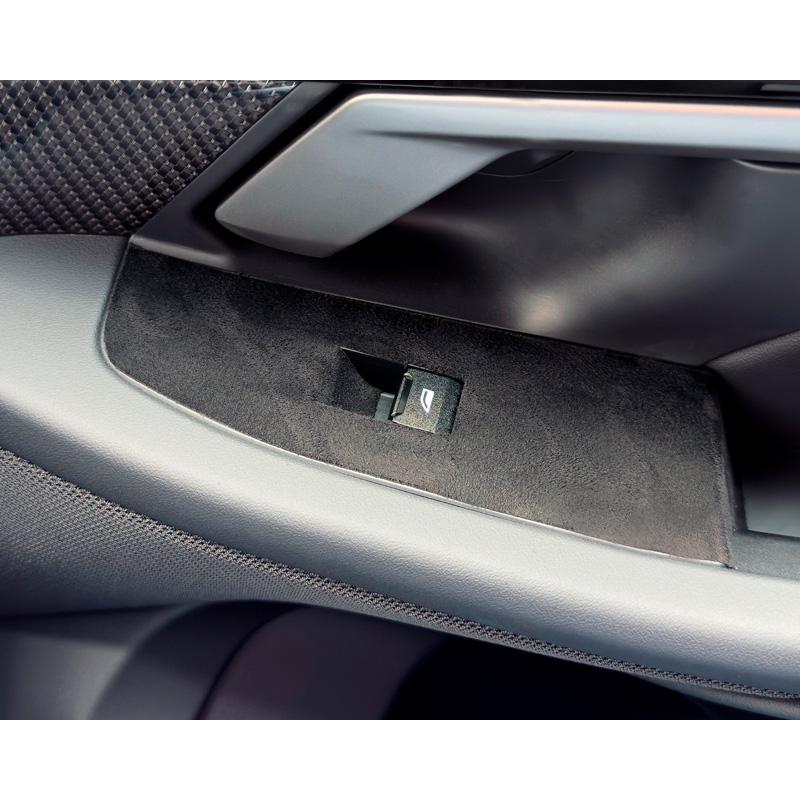 Foliatec Cockpit Designfolie Panther Wrap (Alcantara-Look) - Zwart - 15x140cm